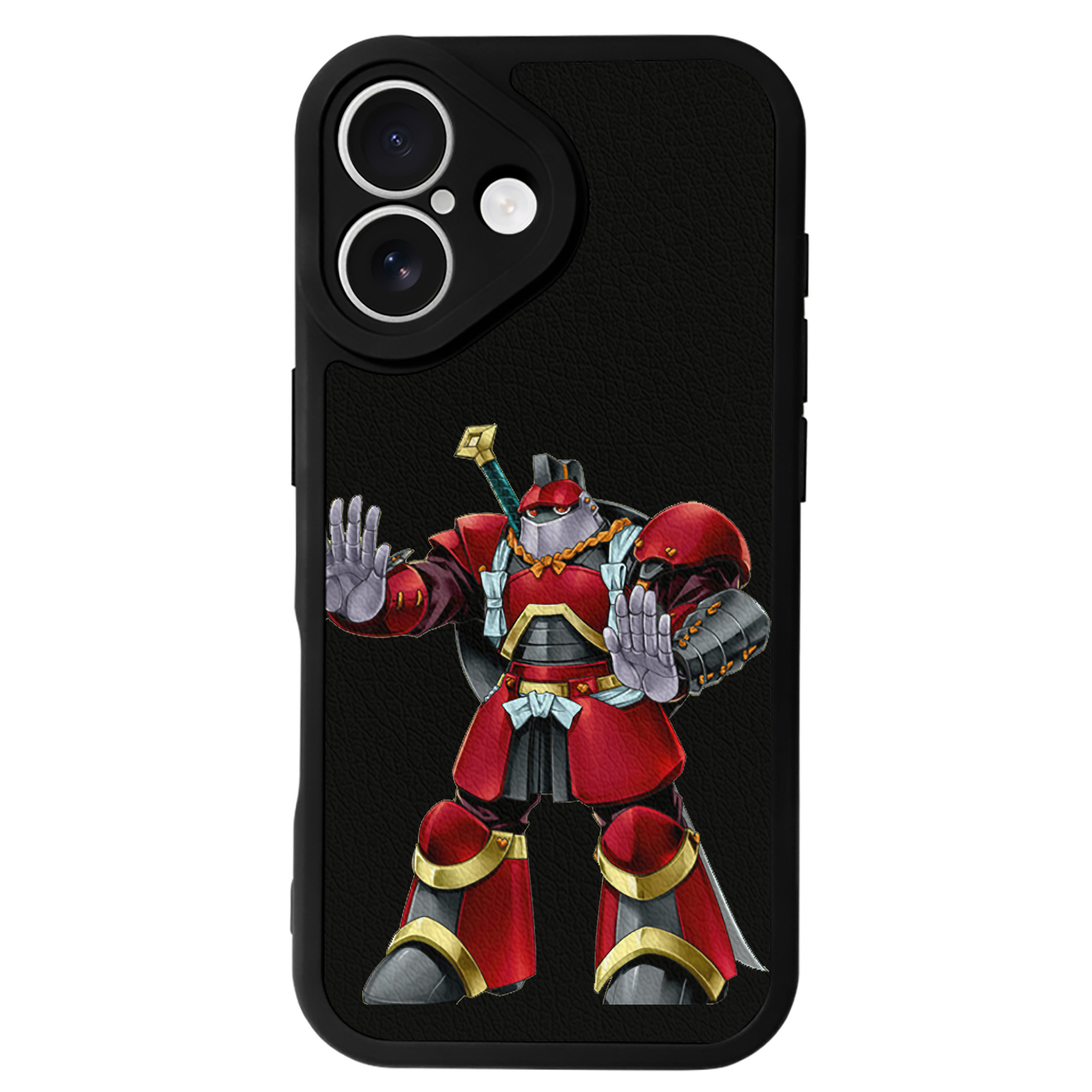 遊☆戯☆王 Yu-Gi-Oh! 【iPhone 16シリーズ対応】シリコンスマホケース（レザー調） 材質：シリコン